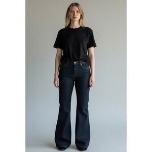 London Jean Wide Leg Jeans Women’s Size 16 Premium Denim NWOT Inseam 32”